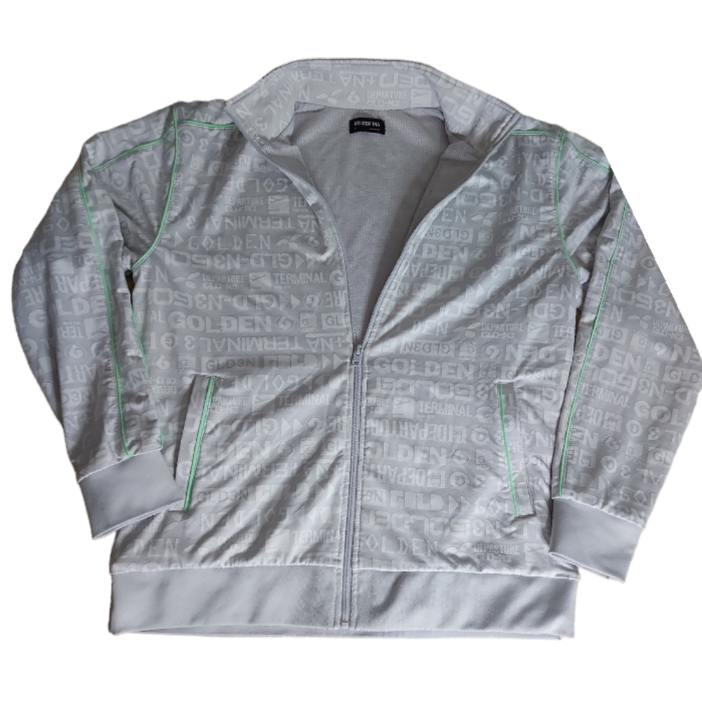 Golden By TNA White Zip Jacket